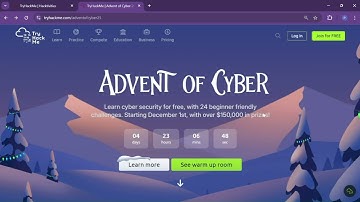 Advent of Cyber 2025: The Best Free Cybersecurity Event of the Year by TryHackMe ! @RealTryHackMe