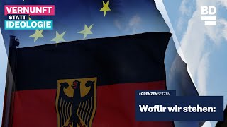 Wofür wir stehen: Bündnis Deutschland
