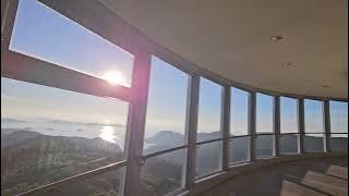 Nagasaki: Mount Inasa Observatory spiral walkup. Teacher's Sabbatical Day 108.