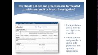 Policies, Procedures and PHI; Meeting HIPAA Documentation Requirements Efficiently