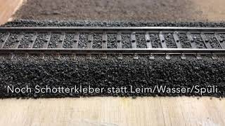 C-Gleis Einschottern In Klais Teil 22