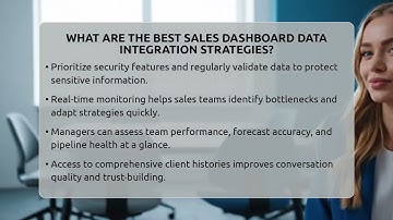 What Are The Best Sales Dashboard Data Integration Strategies? - Sales Pro Blueprint