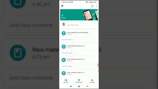 Download notes from Google Classroom App on mobile screenshot 4