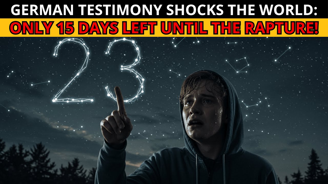 GERMAN TESTIMONY SHOCKS THE WORLD ONLY 15 DAYS LEFT UNTIL THE RAPTURE