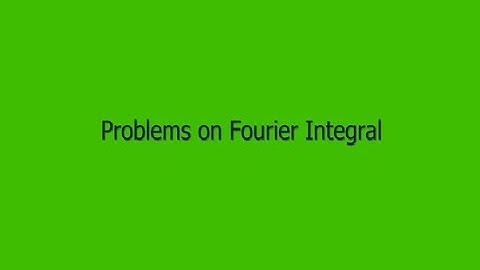 Problems of Fourier Cosine & Sine Integral | Group B&C GYMAT301 S3 Module1|KTU S3 2024 Scheme|Part 9