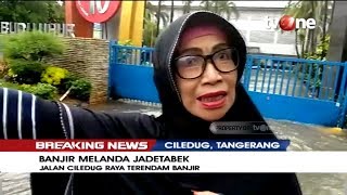 Download lagu Banjir Melanda Jadetabek, Jalan Ciledug Raya Terendam Banjir