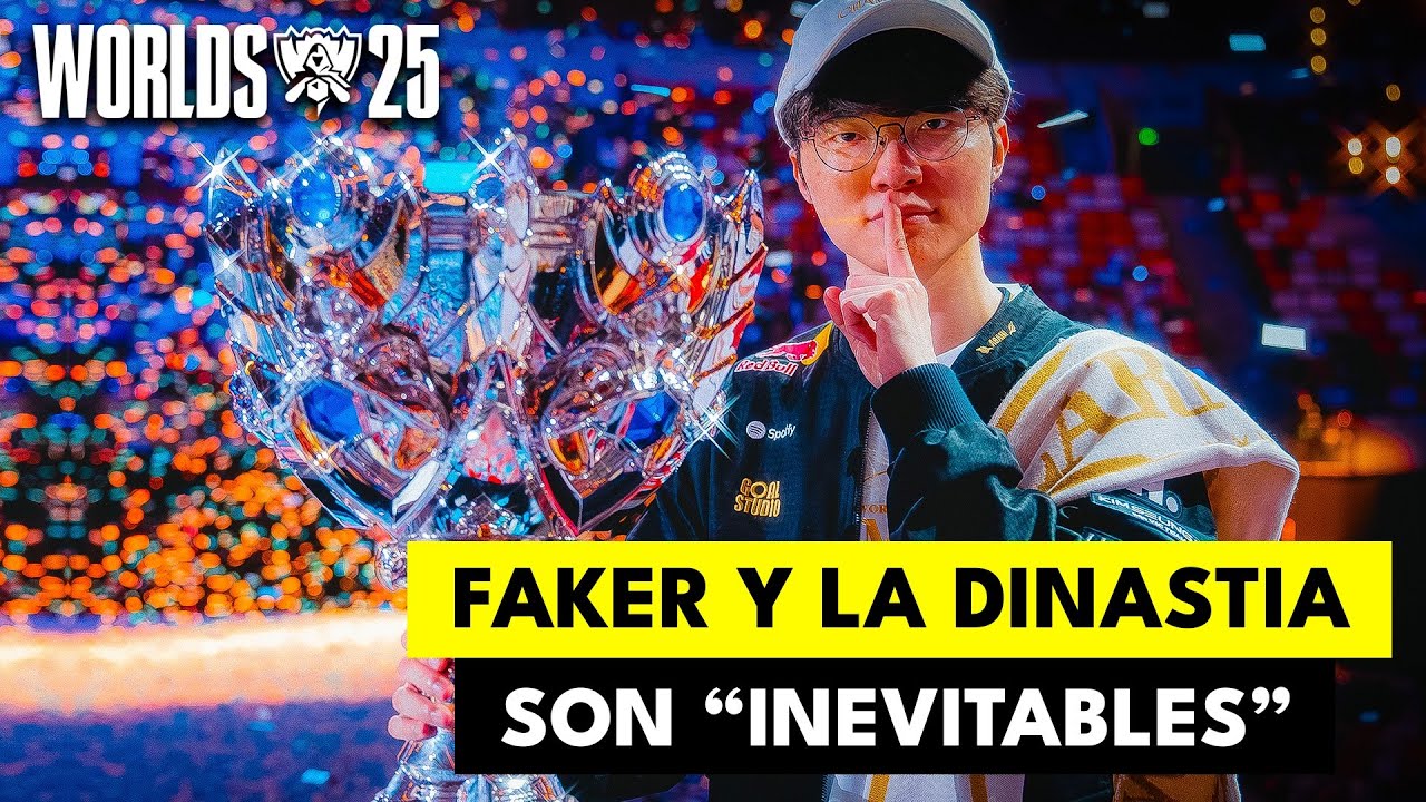 CHOVY LA MIRA, BDD LA DESEA, FAKER LA LLEVA A CASA ¡T1 CAMPEON DE WORLDS 2025! 
