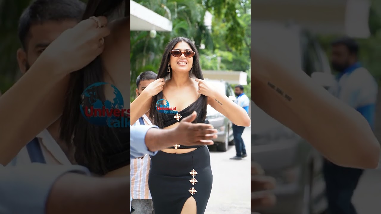 Actress Faria Abdullah entry at GAMA curtain raiser event 