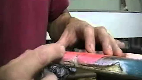 Como consertar bolha de prancha?
