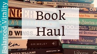 Book Haul | Usborne Books & More, Book Outlet | April 2021 Homeschool Books