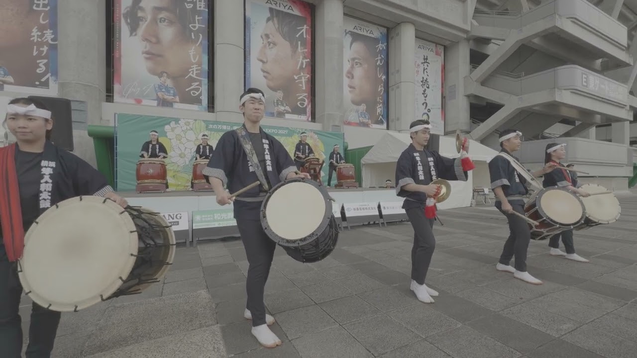 横浜隼人中学・高等学校和太鼓部 新横浜パフォーマンス