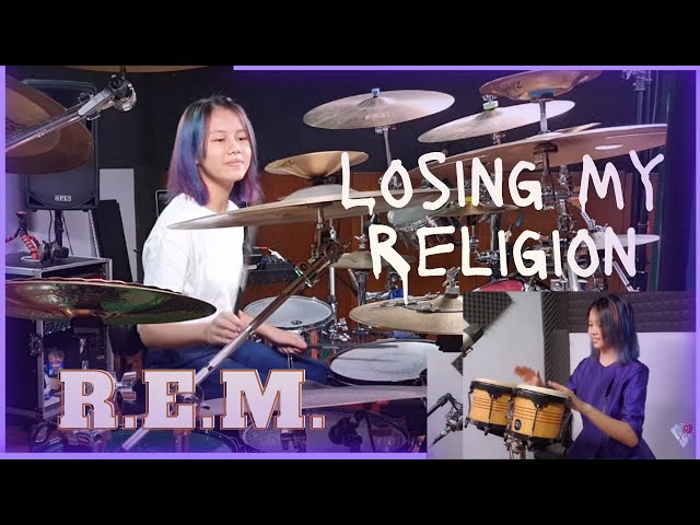 R.E.M - Losing My Religion [ cover ] Drum u0026 Bongo By Kalonica Nicx class=