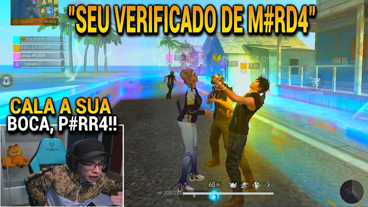 APELAPATO PERDEU A LINHA COM ESSES ALEATÓRIOS QUE ESTAVAM XINGANDO ELE DE TUDO, VEJA O QUE ACONTECEU