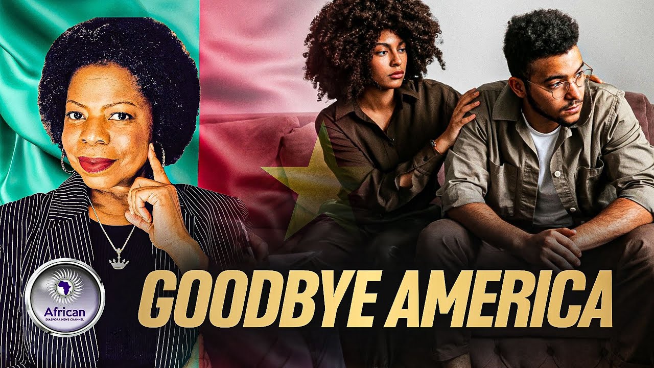 Камерунская семья покидает Америку, чтобы избежать депортации иммиграционной и таможенной полицией