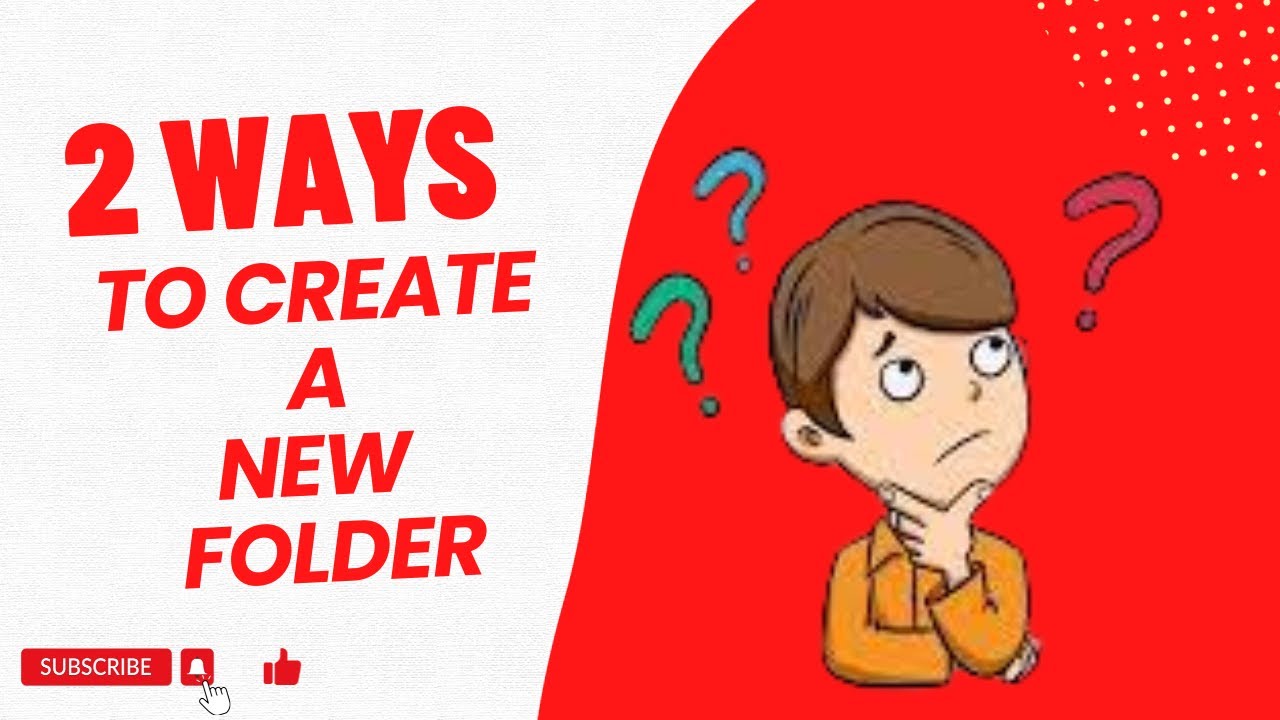 HOW TO CREATE A NEW FOLDER AND THEN RENAME IT TO YOUR DESIRED FILE NAME how-to-create-a-new-folder-and-then-rename-it-to-your-desired-file-name