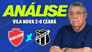 Wilton Bezerra analisa derrota do Ceará para o Vila Nova