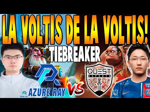 AZURE RAY vs PSG.QUEST [BO1] - TIEBREAKER "LOU, ORI vs MALIK, TA2000" - ELITE LEAGUE DOTA 2
