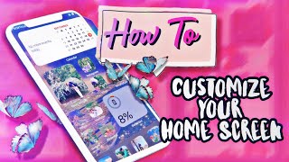 How to Customize your Home Screen with IOS 14!