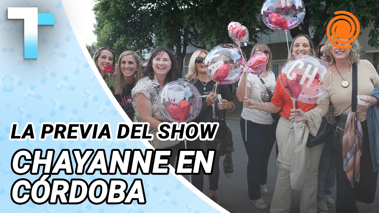 Chayanne en el Monumental de Alta Córdoba: lluvia de rosas y fans emocionadas en la previa