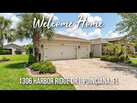 1306 Harbor Ridge Dr, Kissimmee, FL home video tour