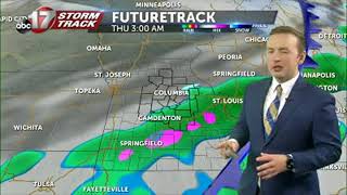 Tracking a warm up and mid-week rain chances