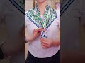 Easy Silk Scarf Styling Hack 😍 | Quick & Elegant