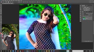 How To Edit Natural Light Portraits in Photoshop bangla tutorial | Aj shawon screenshot 5