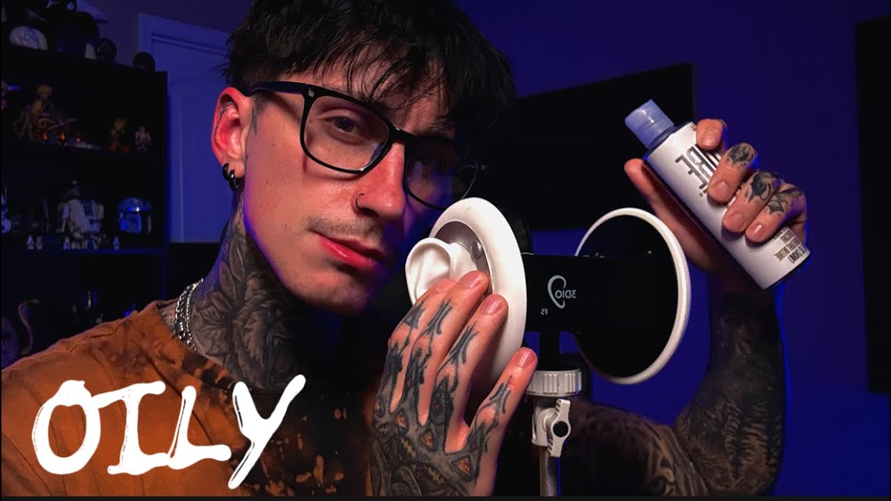 ASMR Oily Ear to Ear Massage