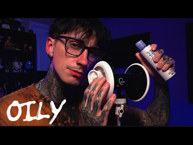 ASMR Oily Ear to Ear Massage