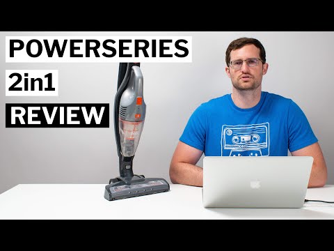  BLACK+DECKER Powerseries Cordless Stick Vacuum Cleaner & Hand  Vac, 2-in-1, Titanium Gray (HSVB420J) : Everything Else