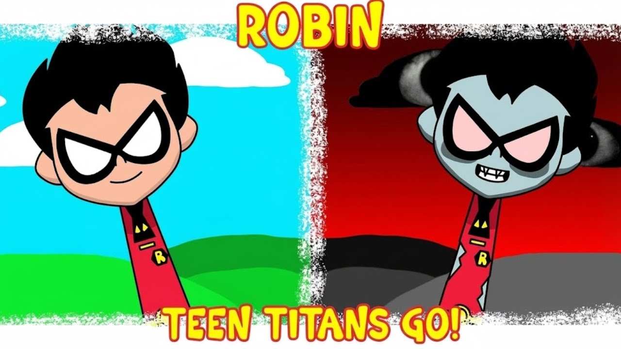 My Sprunki OC: Robin (from Teen Titans Go!)