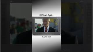 Bush gives what is known as the "Mission Accomplished" speech