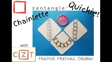 Chainlette | Zentangle® Quickie