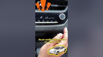 Do you know how to use the air conditioning button on your car?#shortsvideo  #car  #driving  #tips