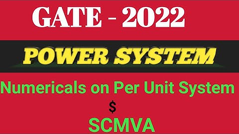 Reactance Diagram (POWER SYSTEM) Targeting GATE 2022