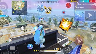 فري فاير قاتل بأسلوبك اللعب بسكن الدب القطبي فوق السطوح 🥷 الغراند ماستر 💪🏼