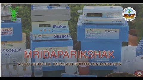 Mridaparikshak - A Mini Lab Soil Testing Fertilizer Recommendation (Hindi)
