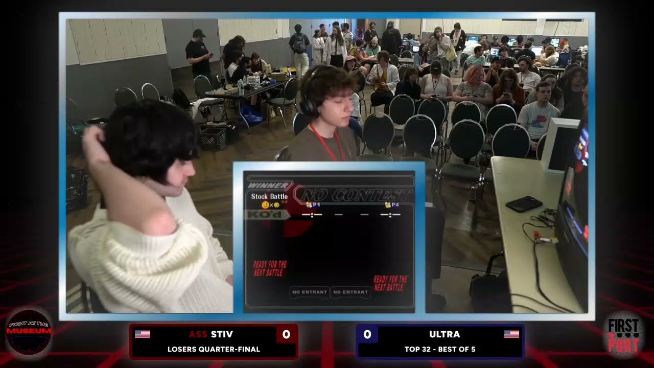 Stiv vs Ultra - Losers Quarter Melee Singles | Fight at the Museum
