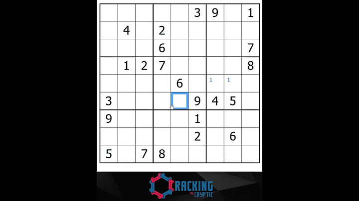 The Best Sudoku Tip? Use Snyder Notation     #shorts