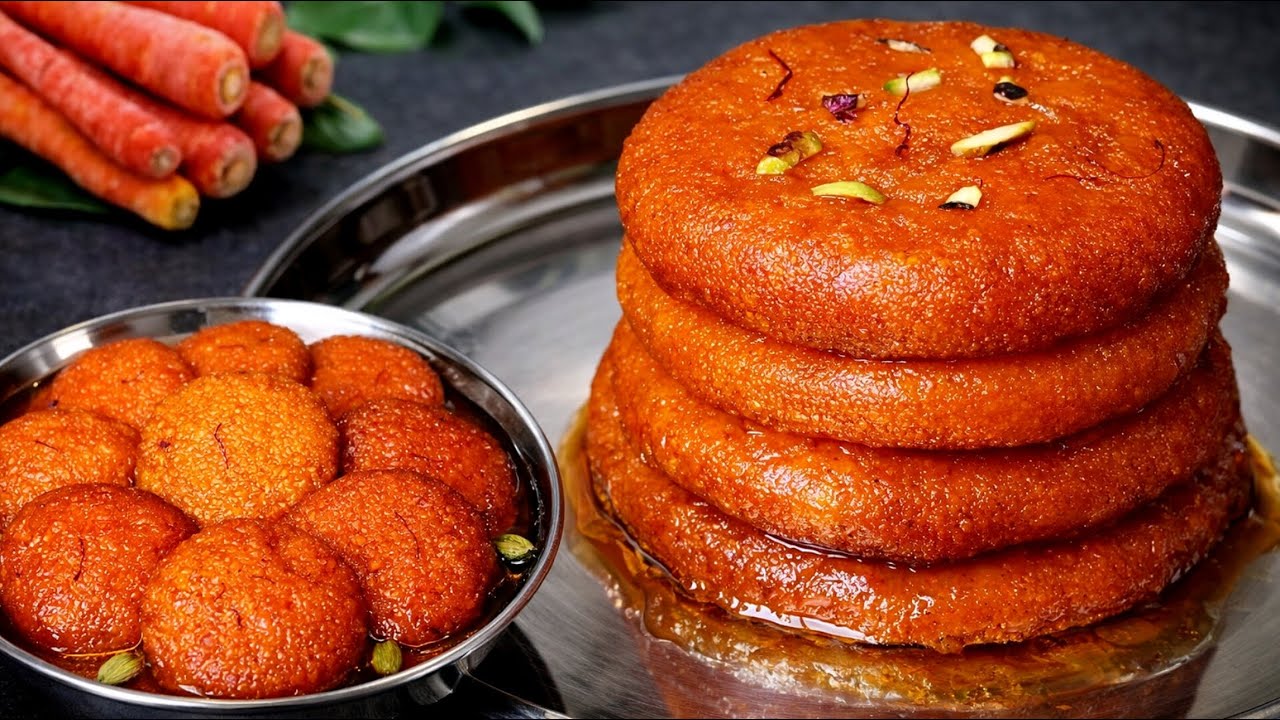 গাজরের এই অজানা পিঠে যাকে খাওয়াবেন সবাই রেসিপি জানতে চাইবে।Carrot Sweet|New pitha recipe