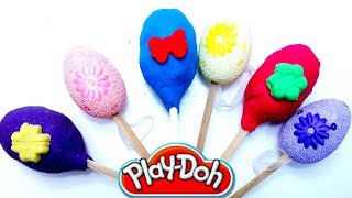 Play Doh Sürpriz Yumurta. Play Doh Kalıpları Meyve. Çocuklar Için Video