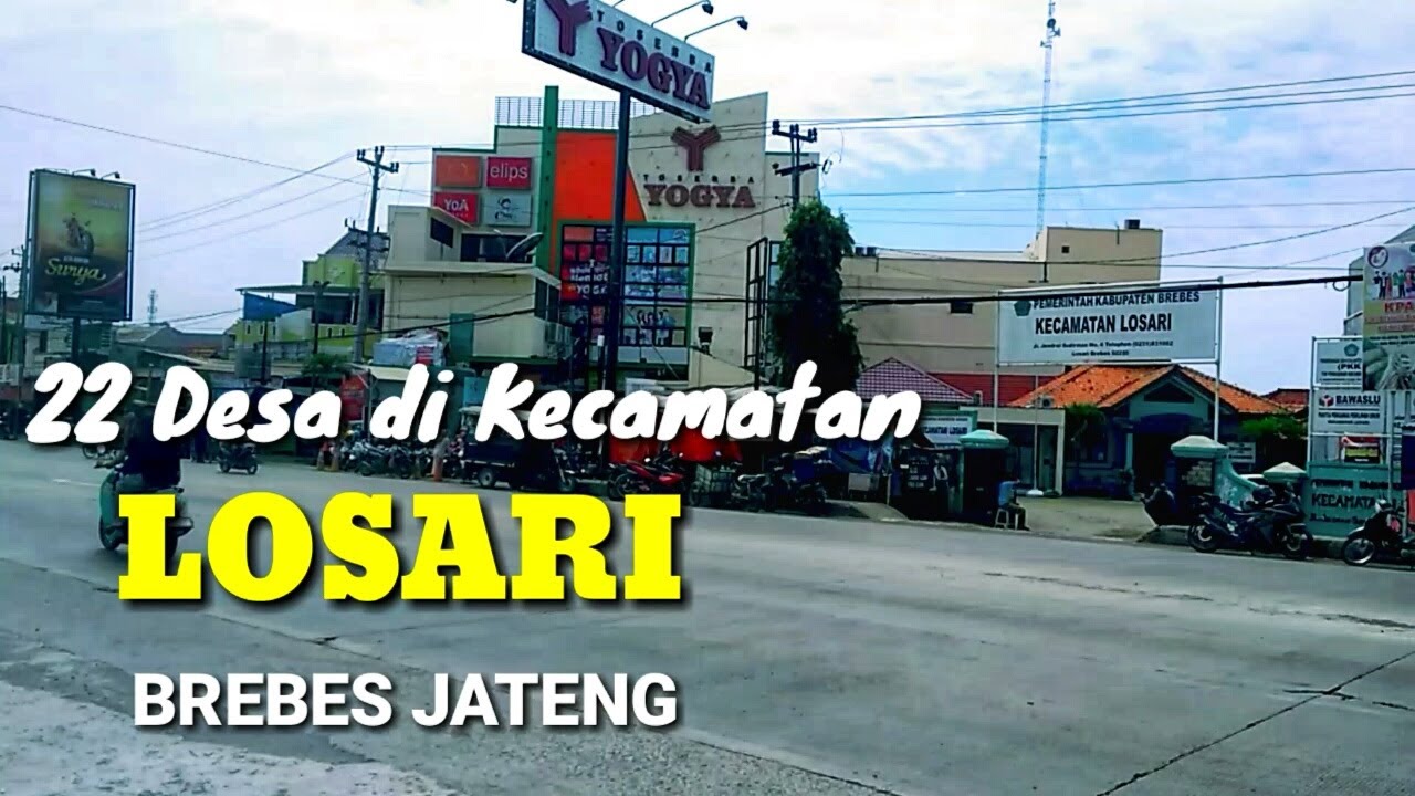 22 Desa di Kecamatan Losari Brebes Jawa Tengah - di Perbatasan Jateng Jabar