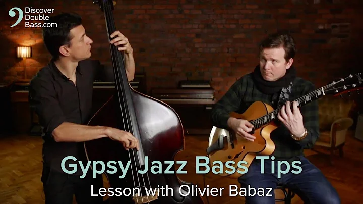 Top Tips for Gypsy Jazz Bass Lines - Double Bass L...