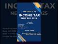 Simplified Book New Income Tax Bill 2025