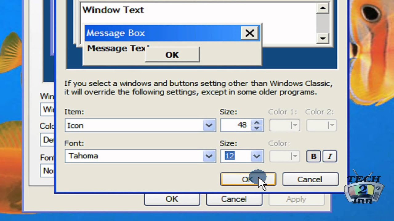 Change Desktop Icon Font Size In Microsoft Window And Enjoy New Look Of 