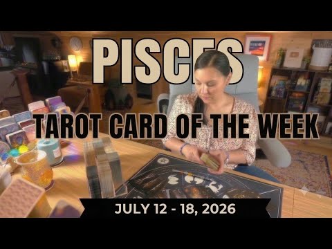 Pisces ♓ Time To Practice Boundaries 🎴 Tarot Card Of The Week 🎴 Jul 12 - 18, 2026