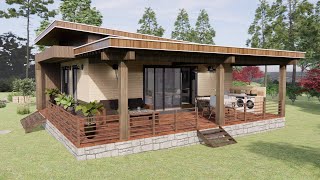 Gorgeous Beautiful Tiny House Design 5 x 7.5 meters ( 400 Sqft ) | Living Design For A Tiny House Gorgeous Beautiful Tiny House Design 5 x 7.5 meters ( 400 Sqft ) | Living Design For A Tiny House