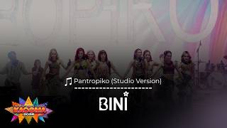 Download lagu BINI - Pantropiko (Studio Version) | @ Kaogma Festival 2026