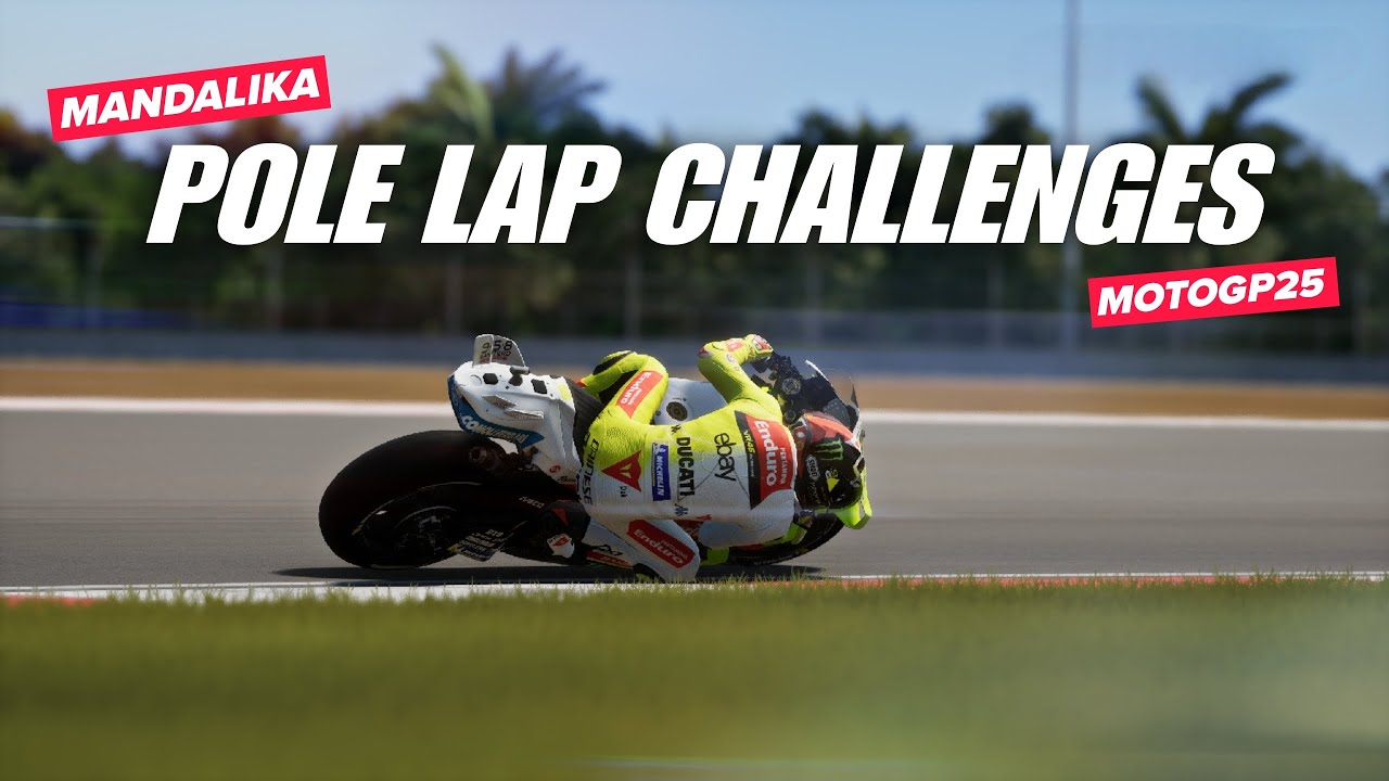 CHALLENGES NGALAHIN POLE LAP SIRKUIT MANDALIKA‼️ (MOTOGP,MOTO2,MOTO3)