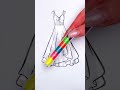 🌈 Sparkle & Shine: Create Your Own Rainbow Princess Dress! 💖✨